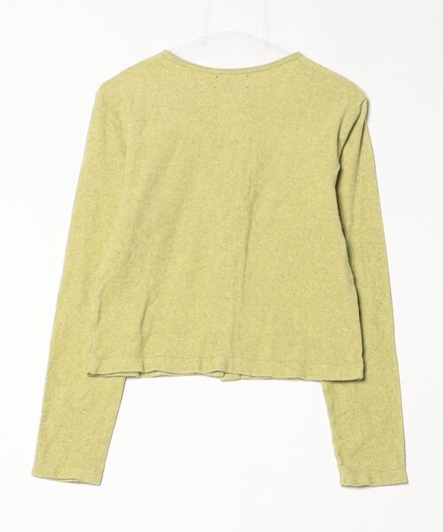 カーディガン MEYAME/メヤメ　オーガニックコットンパイルカーディガン　ORGANIC COTTON PILE CARDIGAN レディース セール】MEYAME/メヤメ オーガニックコットンパイルカーディガン