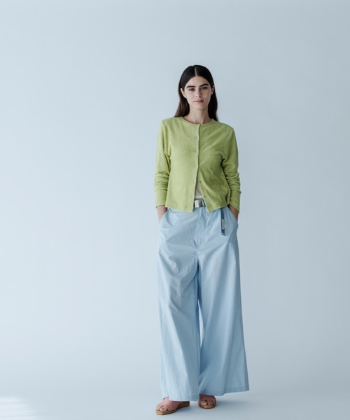 カーディガン MEYAME/メヤメ　オーガニックコットンパイルカーディガン　ORGANIC COTTON PILE CARDIGAN レディース セール】MEYAME/メヤメ オーガニックコットンパイルカーディガン
