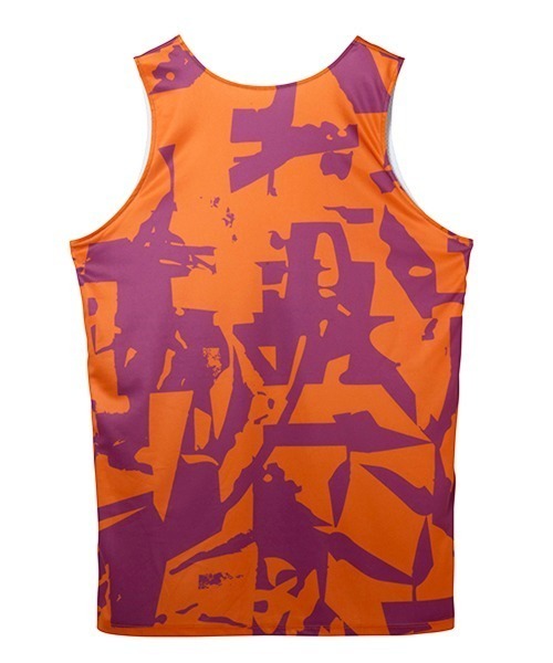【新品未使用】AKTR CUT-UP CAMO REVERSIBLE TANK AKTR CUT-UP CAMO REVERSIBLE TANK（アクター カットアップ カモ