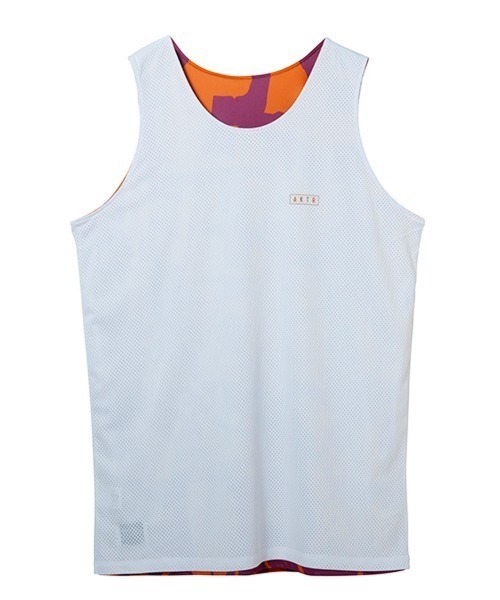AKTR(アクター)の「AKTR CUT-UP CAMO REVERSIBLE TANK(アクター カットアップ カモ リバーシブル タンク)(タンクトップ・メンズ・オレンジ系/ブラック系・MEDIUM/LARGE/X-LARGE/XX-LARGE)」の15枚目の写真
