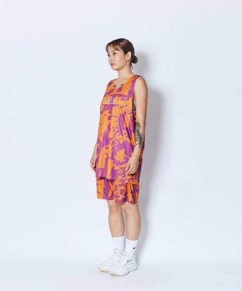 AKTR(アクター)の「AKTR CUT-UP CAMO REVERSIBLE TANK(アクター カットアップ カモ リバーシブル タンク)(タンクトップ・メンズ・オレンジ系/ブラック系・MEDIUM/LARGE/X-LARGE/XX-LARGE)」の22枚目の写真