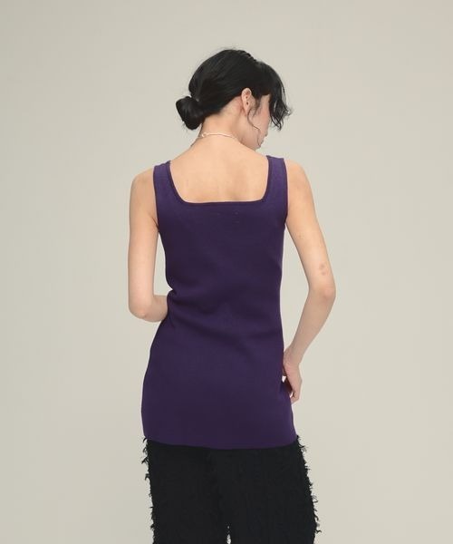 eL（エル）の「【eL】12G Fit Mini One-piece/452003（ワンピース・レディース・パープル/ブラック・FREE）」の21枚目の写真