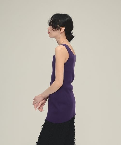 eL（エル）の「【eL】12G Fit Mini One-piece/452003（ワンピース・レディース・パープル/ブラック・FREE）」の10枚目の写真