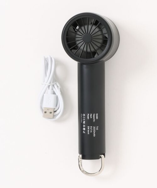 Cinderella（シンデレラ）の「ハンディファン 扇風機 小型 充電式 持ち運び コンパクト かわいい 首掛け 卓上 手持ち 長持ち 身に扇風機 薄型 軽い 軽量 長時間 シンプル 無地 おしゃれ レディース メンズ（生活家電・レディース・ブラック系1/ピンク/ホワイト/ピンク系1/ブラック/ホワイト系1・FREE）」の17枚目の写真