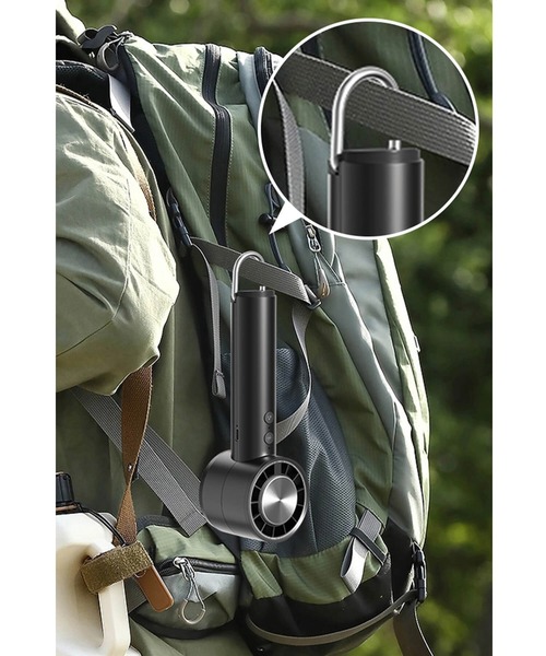 Cinderella（シンデレラ）の「ハンディファン 扇風機 小型 充電式 持ち運び コンパクト かわいい 首掛け 卓上 手持ち 長持ち 身に扇風機 薄型 軽い 軽量 長時間 シンプル 無地 おしゃれ レディース メンズ（生活家電・レディース・ブラック系1/ピンク/ホワイト/ピンク系1/ブラック/ホワイト系1・FREE）」の14枚目の写真