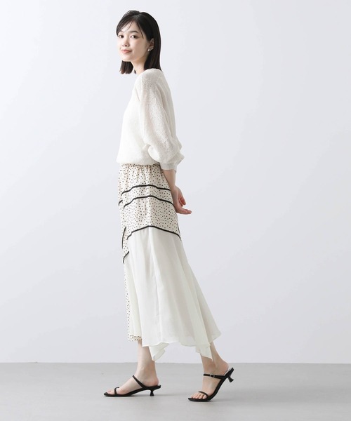 MARECHAL TERRE（マルシャルテル）の「Ｄｏｔウェーブラインスカート（スカート・レディース・ドット・FREE）」の3枚目の写真