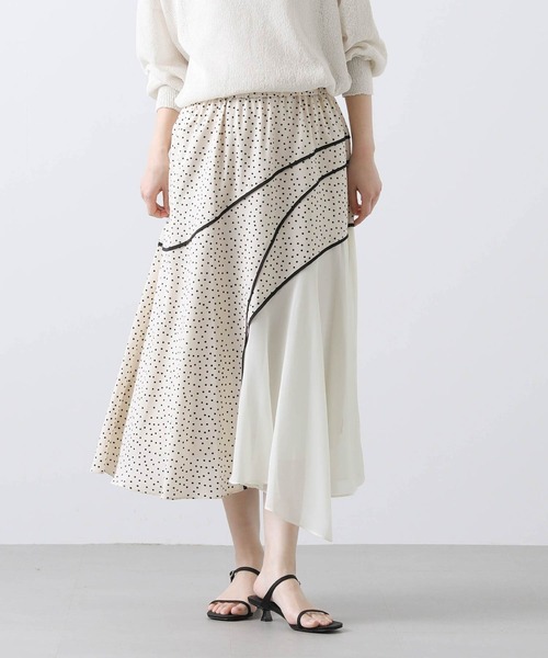 MARECHAL TERRE（マルシャルテル）の「Ｄｏｔウェーブラインスカート（スカート・レディース・ドット・FREE）」の6枚目の写真