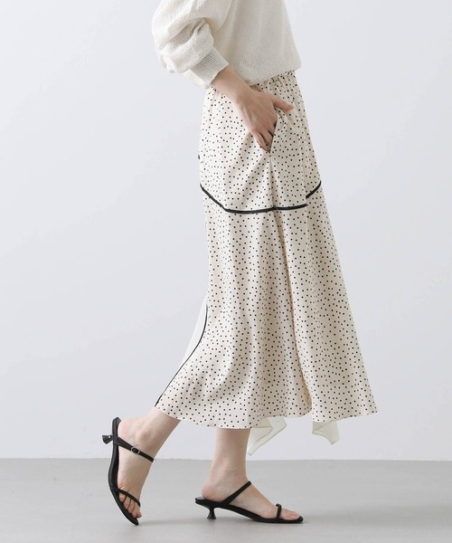 MARECHAL TERRE（マルシャルテル）の「Ｄｏｔウェーブラインスカート（スカート・レディース・ドット・FREE）」の7枚目の写真