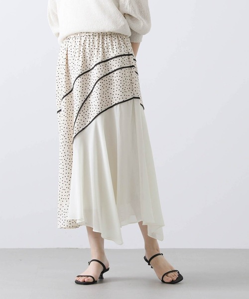 MARECHAL TERRE（マルシャルテル）の「Ｄｏｔウェーブラインスカート（スカート・レディース・ドット・FREE）」の9枚目の写真