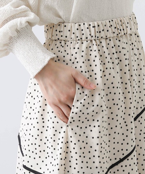 MARECHAL TERRE（マルシャルテル）の「Ｄｏｔウェーブラインスカート（スカート・レディース・ドット・FREE）」の14枚目の写真