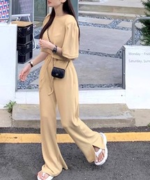 REMUR（レミュール）の「[2点セット] カットソーセットアップ（セットアップ）」