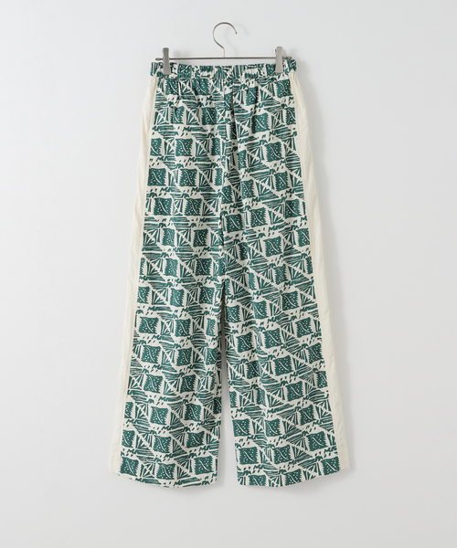 sara mallika（サラ マリカ）の「【SARA MALLIKA/サラマリカ】COTTON POPLIN PRINT PANTS（その他パンツ・レディース・グリーン・MEDIUM/SMALL）」の3枚目の写真
