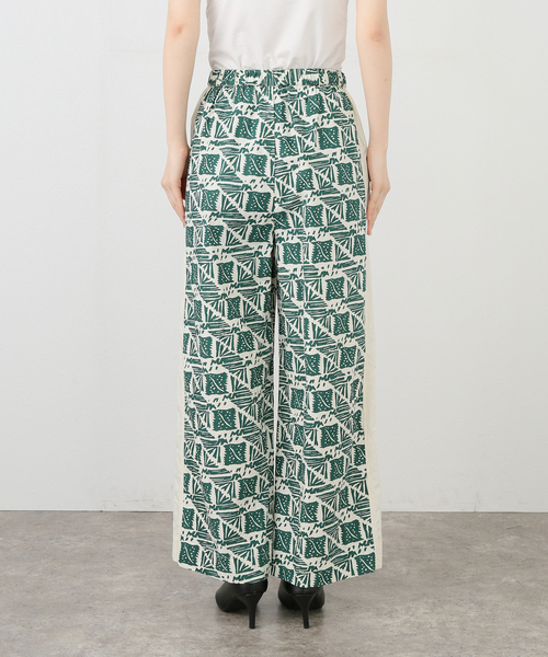 sara mallika（サラ マリカ）の「【SARA MALLIKA/サラマリカ】COTTON POPLIN PRINT PANTS（その他パンツ・レディース・グリーン・MEDIUM/SMALL）」の12枚目の写真