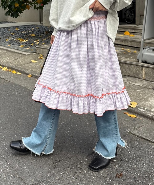 HELLO.SANFRANCISCO】2WAYシャーリングチュニックベアワンピ