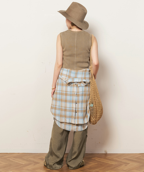 AP STUDIO TCカービィパンツ　サイズ36 AP STUDIO TCカービィパンツ ブラック