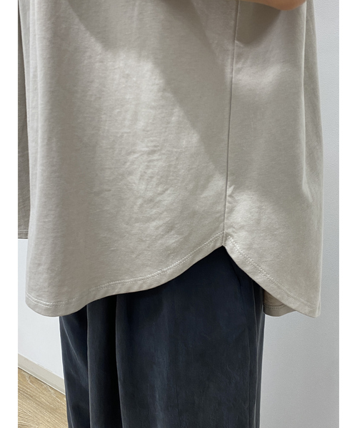 Rouge vif（ルージュヴィフ）の「タック入りノースリーブカットソーブラウス（Tシャツ/カットソー・レディース・ホワイト/ベージュ/ブラック・フリー）」の12枚目の写真