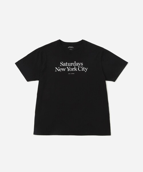 Saturdays NYC（サタデーズ ニューヨークシティ ）の「Miller Standard SS Tee（Tシャツ/カットソー・メンズ・ホワイト/ブラック・L/M/S/XL/X-SMALL）」の10枚目の写真