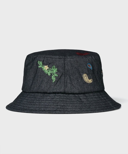 Paul Smith(ポールスミス)の「“Summer Paisley” バケットハット【150316 921DT】(ハット・メンズ・ブラック/ライトブルー・FREE)」の10枚目の写真