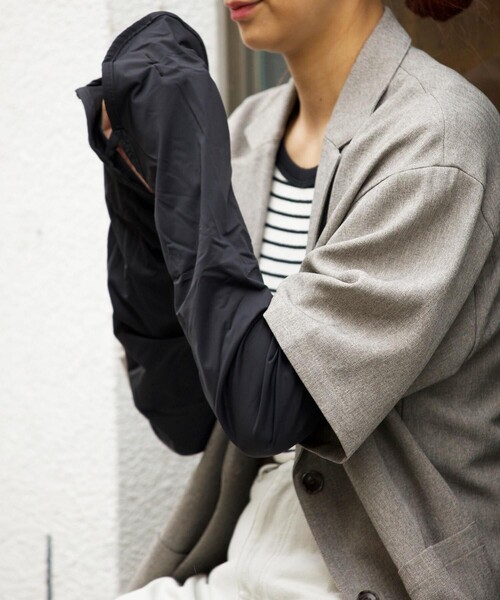 FREAK'S STORE（フリークスストア）の「icy/アイシー 指先までしっかりガード冷感アームカバー（アームカバー・レディース・ブラック・ONE SIZE）」の7枚目の写真