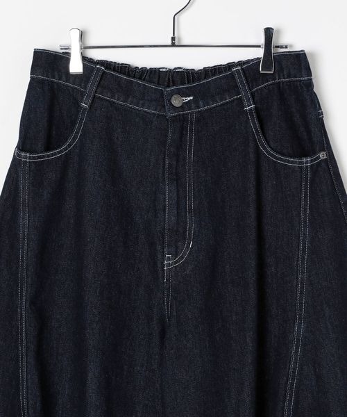 PBLIM(ページボーイリム)の「《UNISEX》カーブデニム(デニムパンツ・レディース・ブラック/インディゴブルー/ブルー系その他・MEDIUM/LARGE)」の4枚目の写真