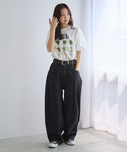 PBLIM(ページボーイリム)の「《UNISEX》カーブデニム(デニムパンツ・レディース・ブラック/インディゴブルー/ブルー系その他・MEDIUM/LARGE)」の16枚目の写真