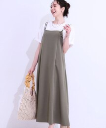 SHOO・LA・RUE | 女性らしさ溢れる　フレアキャミワンピース(ワンピース)