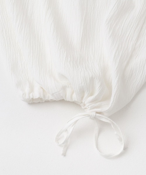 KBF（ケイビーエフ）の「ボリュームサロペット（サロペット/オーバーオール・レディース・オフホワイト/ブラック/カーキ・ONE）」の18枚目の写真