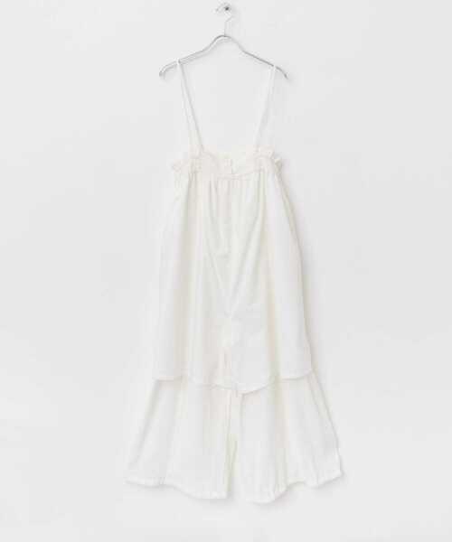 KBF（ケイビーエフ）の「ボリュームサロペット（サロペット/オーバーオール・レディース・オフホワイト/ブラック/カーキ・ONE）」の19枚目の写真