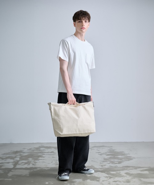 NUMBER (N)INE（ナンバーナイン）の「【NUMBER(N)INE/ナンバーナイン】SHOULDER BAG（L）/2WAYショルダーバッグLサイズ（ショルダーバッグ・メンズ・ブラック/ホワイト・FREE）」の15枚目の写真