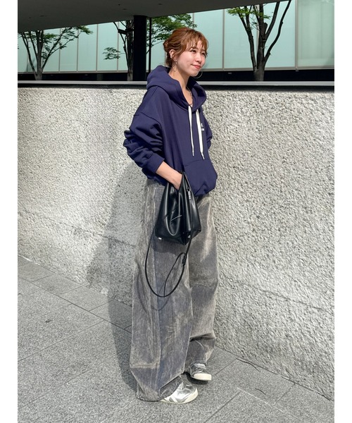 アングリッド　フロッキー起毛カーブデニム Ungrid（アングリッド）の「フロッキー起毛カーブデニム（デニムパンツ