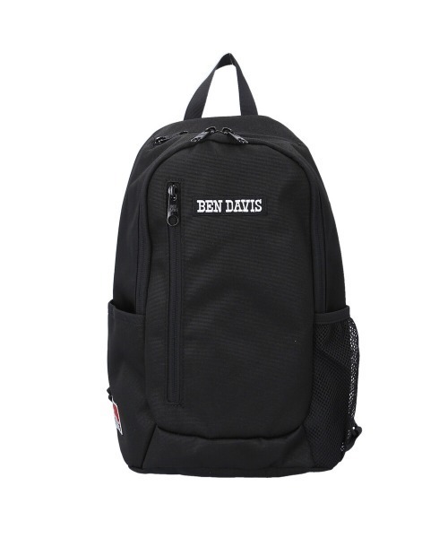 BEN DAVIS(ベンデイビス)の「BEN DAVIS ベンデイビス ONE SHOULDER BAG(ボディバッグ/ウエストポーチ・メンズ・ブラック×グリーン/ブラック×レッド/ブラック×ホワイト・FREE)」の1枚目の写真