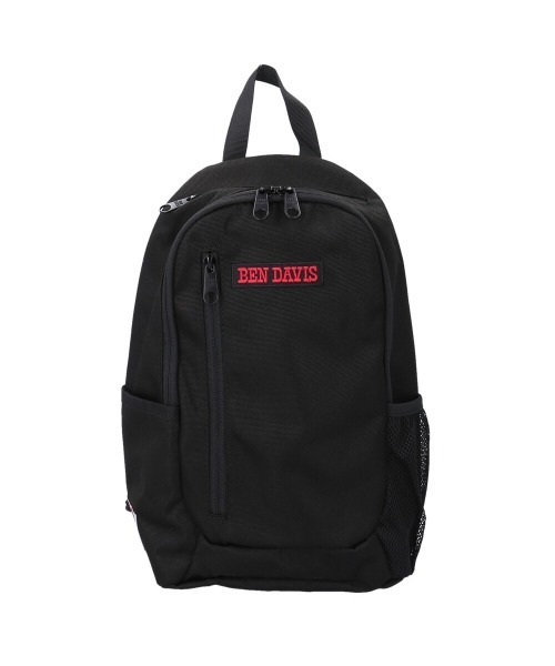 BEN DAVIS（ベンデイビス）の「BEN DAVIS ベンデイビス ONE SHOULDER BAG（ボディバッグ/ウエストポーチ・メンズ・ブラック×グリーン/ブラック×レッド・FREE）」の2枚目の写真