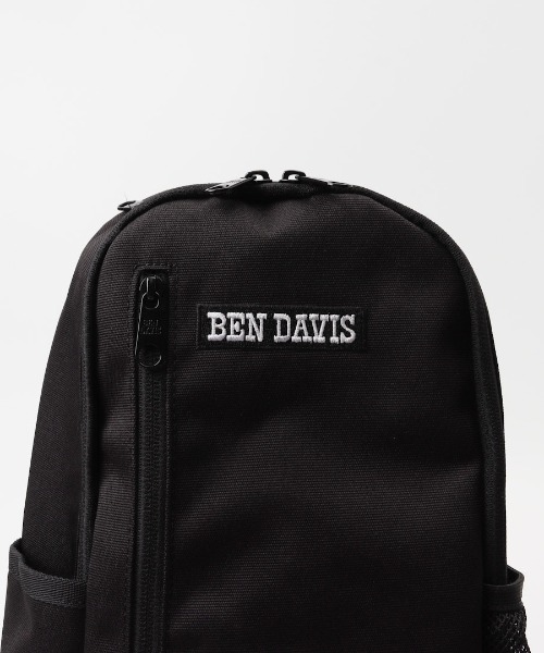 BEN DAVIS（ベンデイビス）の「BEN DAVIS ベンデイビス ONE SHOULDER BAG（ボディバッグ/ウエストポーチ・メンズ・ブラック×グリーン/ブラック×レッド・FREE）」の11枚目の写真