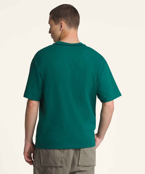 VANS（バンズ）の「VANS PREMIUM SLAP Tシャツ（Tシャツ/カットソー・メンズ・ダークグリーン/オフホワイト・LARGE/MEDIUM/SMALL/X-LARGE）」の3枚目の写真