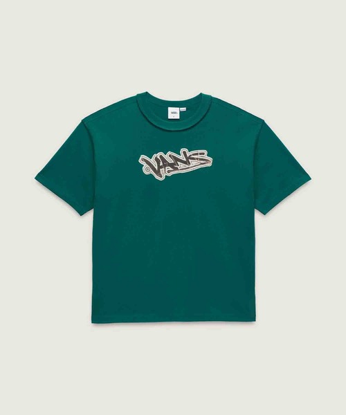 VANS（バンズ）の「VANS PREMIUM SLAP Tシャツ（Tシャツ/カットソー・メンズ・ダークグリーン/オフホワイト・LARGE/MEDIUM/SMALL/X-LARGE）」の7枚目の写真
