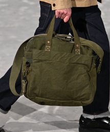 JUNYA WATANABE MAN(W^ix})́uFILSONv W-NAME  COTTON PARAFFIN TOTO BAG(obNpbN/bN)