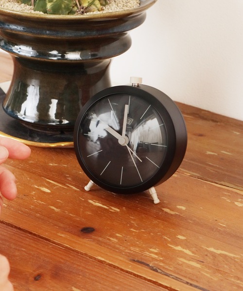 Opt!（オプト）の「Opt!/オプト テーブルクロック 置時計（置時計・メンズ・ホワイト/ブラック/カーキ・FREE）」の3枚目の写真