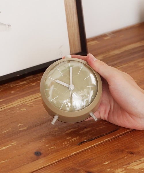 Opt!（オプト）の「Opt!/オプト テーブルクロック 置時計（置時計・メンズ・ホワイト/ブラック/カーキ・FREE）」の8枚目の写真