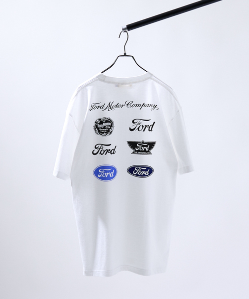 GOOD ROCK SPEED(グッドロックスピード)の「【GOOD ROCK SPEED / グッドロックスピード】FORD 半袖Tシャツ/フォード(Tシャツ/カットソー・メンズ・ホワイト・L/M)」の3枚目の写真