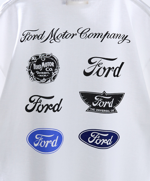 GOOD ROCK SPEED(グッドロックスピード)の「【GOOD ROCK SPEED / グッドロックスピード】FORD 半袖Tシャツ/フォード(Tシャツ/カットソー・メンズ・ホワイト・L/M)」の4枚目の写真