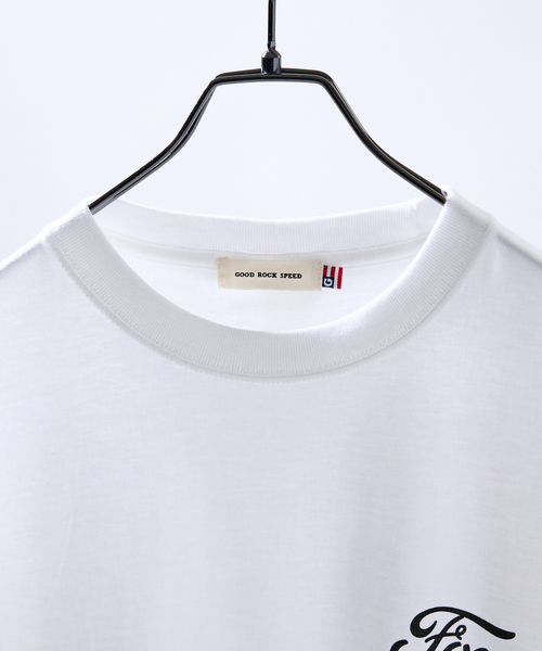 GOOD ROCK SPEED(グッドロックスピード)の「【GOOD ROCK SPEED / グッドロックスピード】FORD 半袖Tシャツ/フォード(Tシャツ/カットソー・メンズ・ホワイト・L/M)」の5枚目の写真