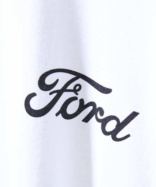 GOOD ROCK SPEED(グッドロックスピード)の「【GOOD ROCK SPEED / グッドロックスピード】FORD 半袖Tシャツ/フォード(Tシャツ/カットソー・メンズ・ホワイト・L/M)」の7枚目の写真