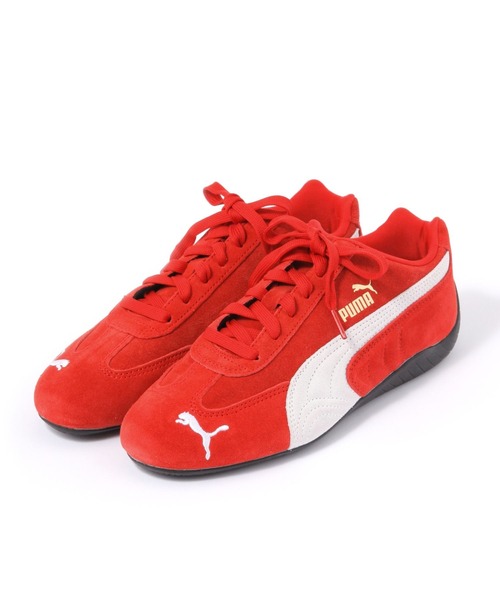 PUMA（プーマ）の「【PUMA(プーマ)】SPEEDCAT OG(WOMEN)（スニーカー・レディース・レッド/ブラック/ピンク・MEDIUM/LARGE）」の3枚目の写真