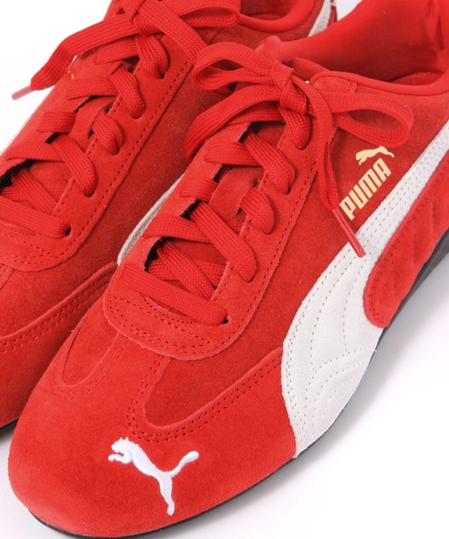 PUMA（プーマ）の「【PUMA(プーマ)】SPEEDCAT OG(WOMEN)（スニーカー・レディース・レッド/ブラック/ピンク・MEDIUM/LARGE）」の5枚目の写真