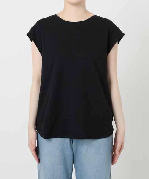 新品タグ付き IENAリネンコンバックノットプルオーバー リネンコンバックノットプルオーバー（Tシャツ／カットソー