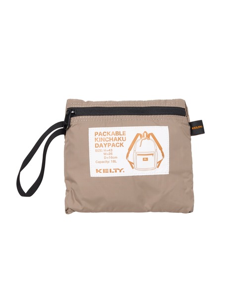 KELTY(ケルティ)の「即完売再入荷!【KELTY】パッカブルデイパック(バックパック/リュック・レディース・ベージュ/ブラック/ブラウン系その他/グレー/ネイビー・ONE SIZE)」の16枚目の写真