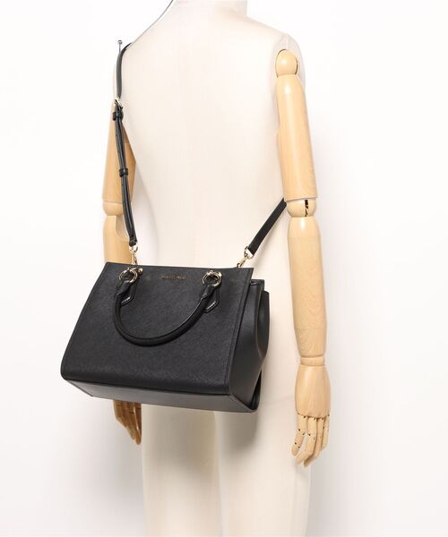 MICHAEL KORS(マイケルコース)の「MARILYN MD SATCHEL サッチェル(ハンドバッグ・レディース・ブラック・FREE)」の5枚目の写真