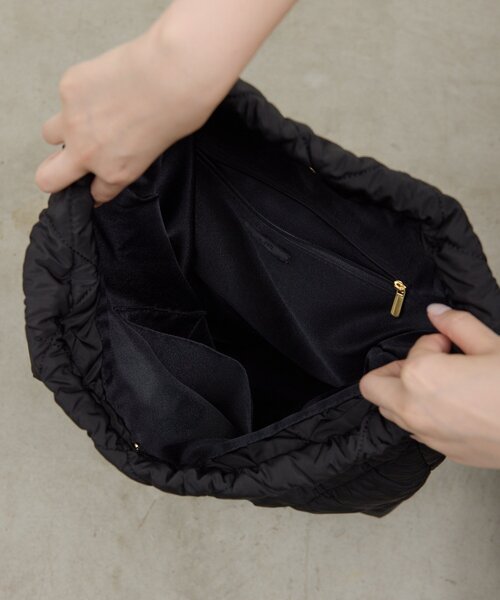 GALLARDAGALANTE(ガリャルダガランテ)の「【2.718】キルティングチェーンバッグ(トートバッグ・レディース・ブラック/ブラウン・FREE)」の12枚目の写真