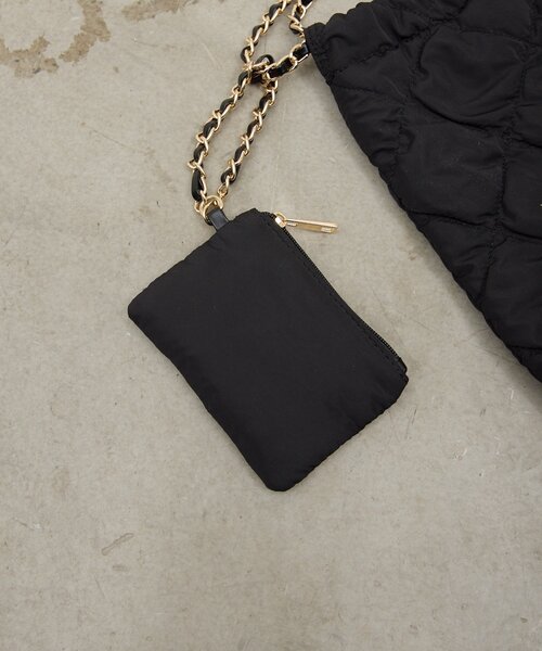 GALLARDAGALANTE(ガリャルダガランテ)の「【2.718】キルティングチェーンバッグ(トートバッグ・レディース・ブラック/ブラウン・FREE)」の14枚目の写真