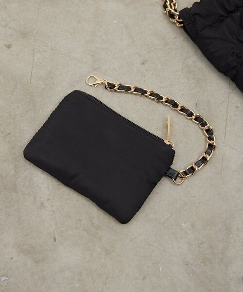 GALLARDAGALANTE(ガリャルダガランテ)の「【2.718】キルティングチェーンバッグ(トートバッグ・レディース・ブラック/ブラウン・FREE)」の17枚目の写真